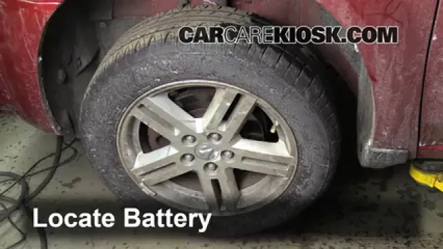 2008 Dodge Avenger SXT 2.4L 4 Cyl. Battery Replace
